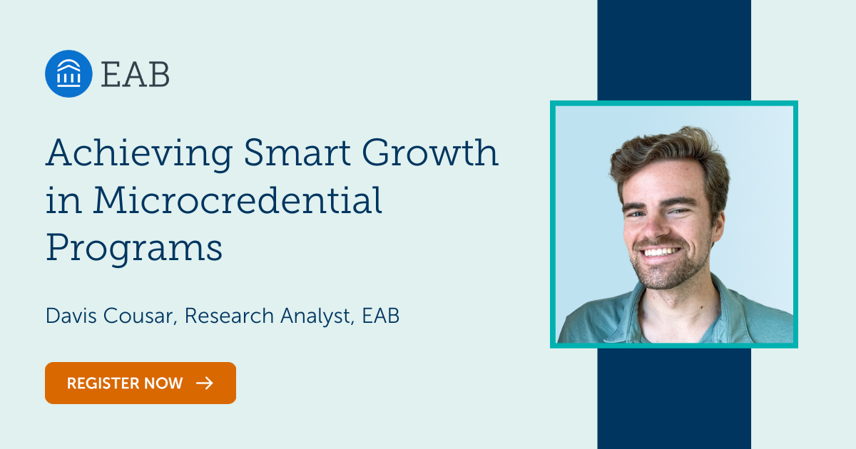 Achieving Smart Growth in Microcredential Programs